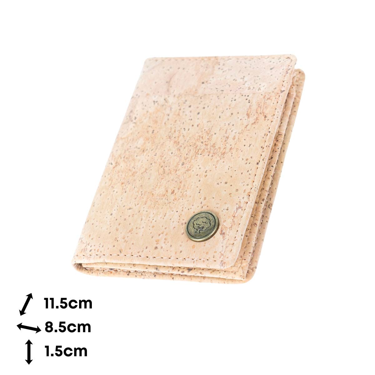 Men’s Ultra-Thin Cork Wallet and Card Holder