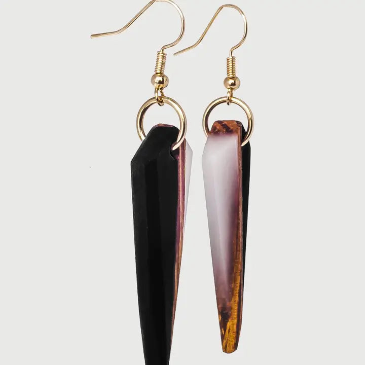 Siri Wooden & Resin Earrings