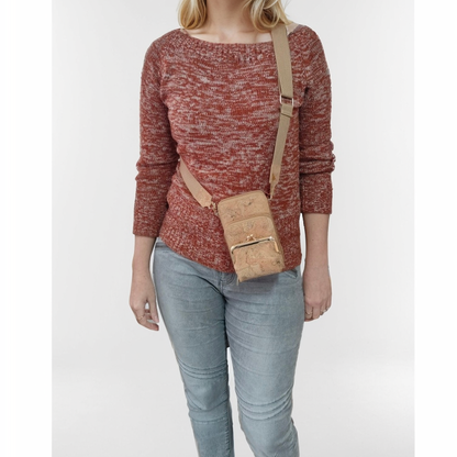 Eco-Friendly Cork Women's Phone Bag