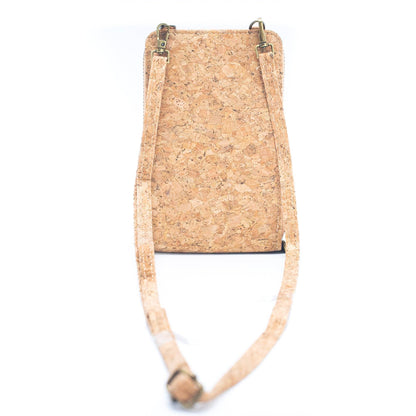 Natural Cork Women's Crossbody Phone Wallet