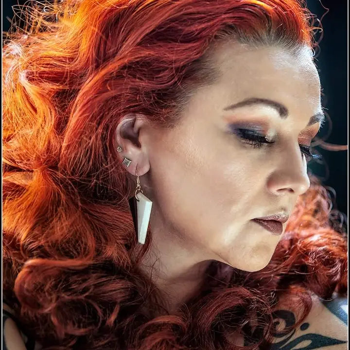 Siri Wooden & Resin Earrings