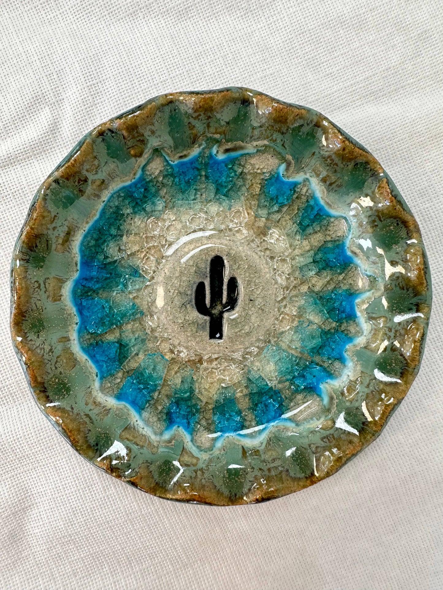 Cactus Icon Dish