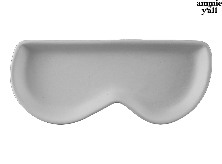 Eyeglass Tray Bisqueware