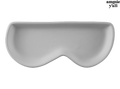 Eyeglass Tray Bisqueware