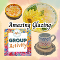 Amazing Glazing Ceramics Group Activity