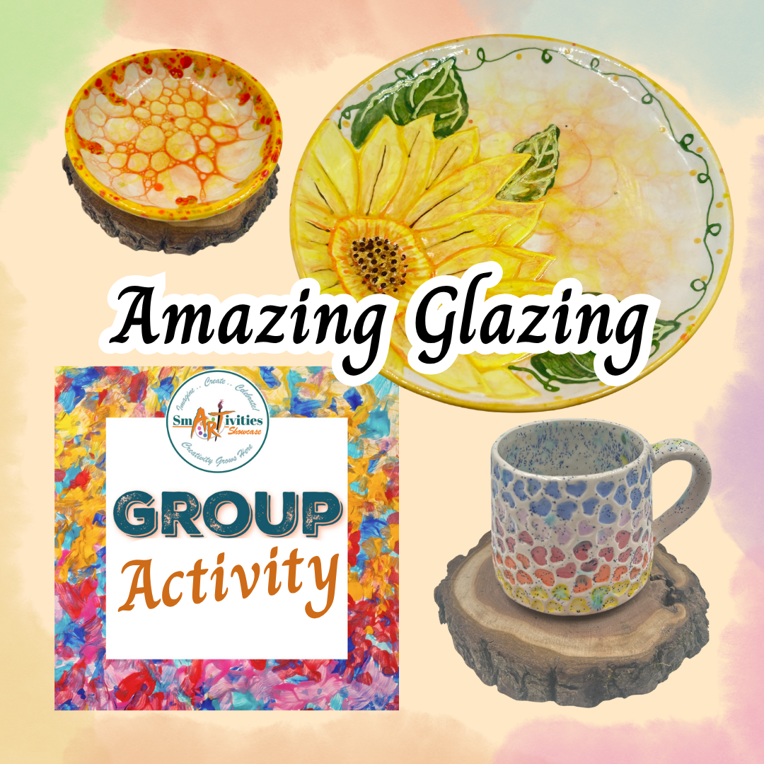Amazing Glazing Ceramics Group Activity