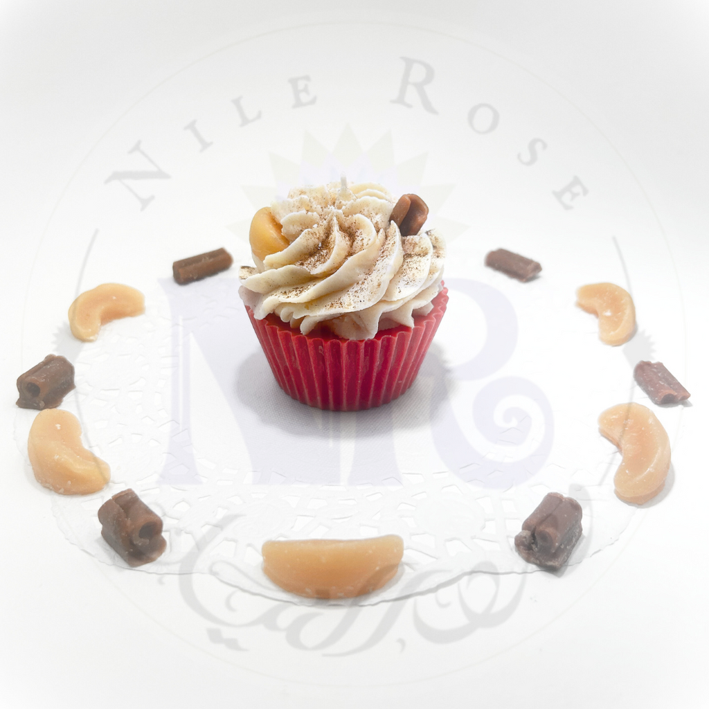 Delightful Apple Cinnamon Cupcake Candle