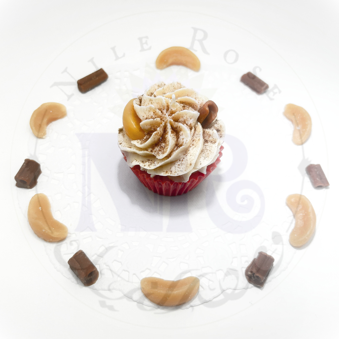 Delightful Apple Cinnamon Cupcake Candle