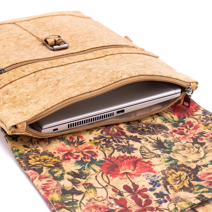 Cork sleek Laptop bag