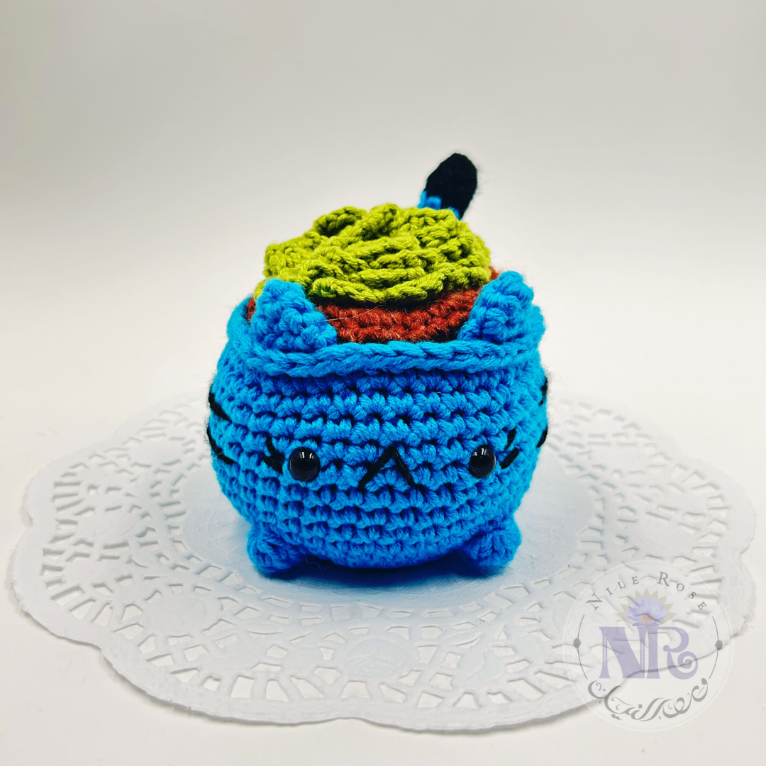Succulent Kitty - Crochet Cuties