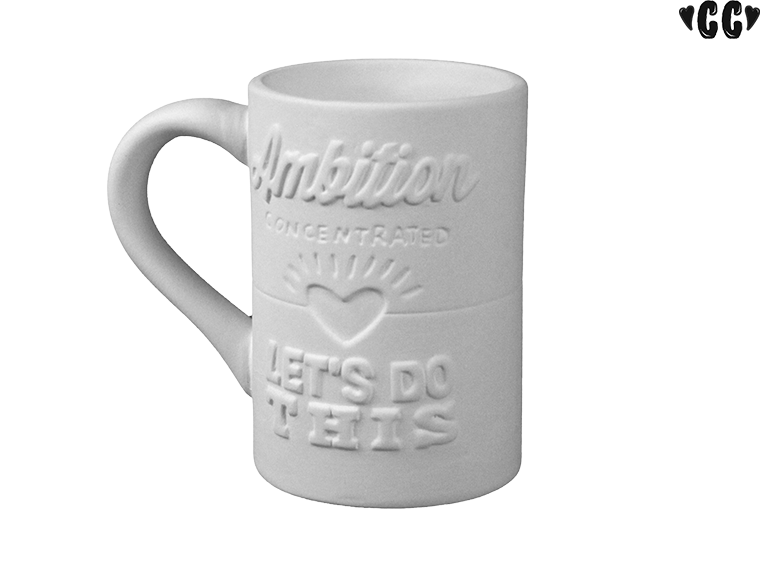 Ambition Mug Bisqueware