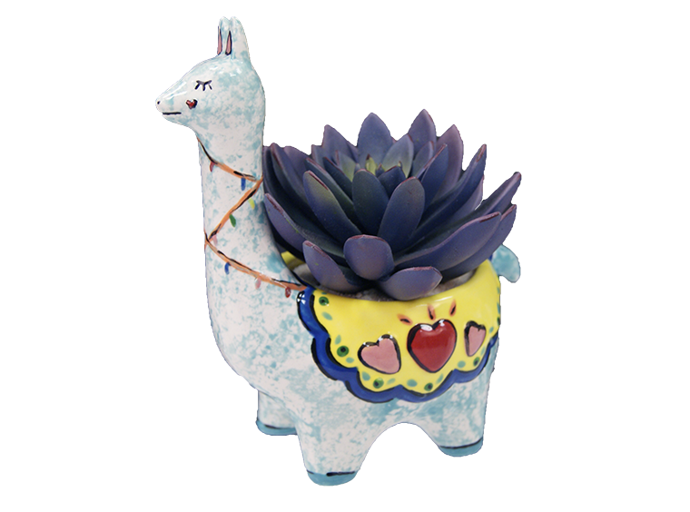 Llama Planter Bisqueware