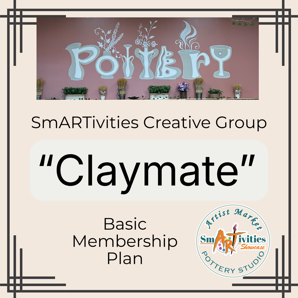 SmARTivities Creative Group Membership "Claymate" Basic Plan