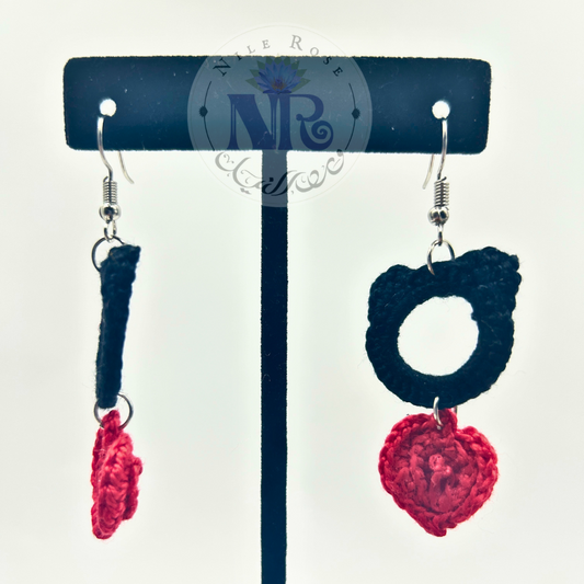 Handmade Crochet Earrings -SAC