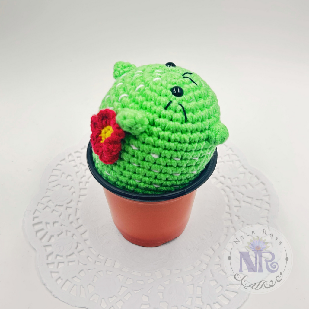 Potted Catcus - Crochet Cuties