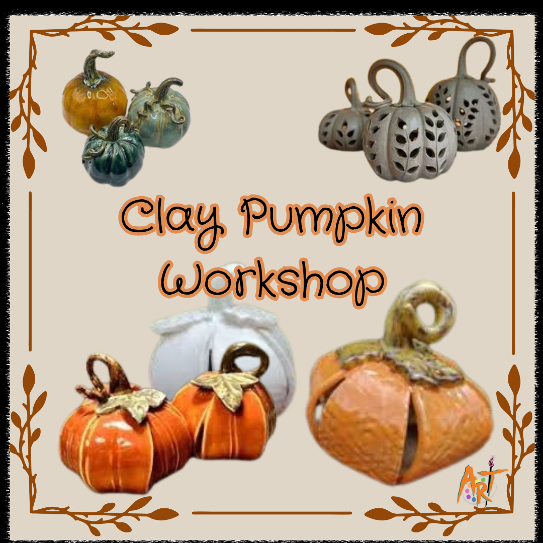 Sculpted Clay Pumpkin Workshop