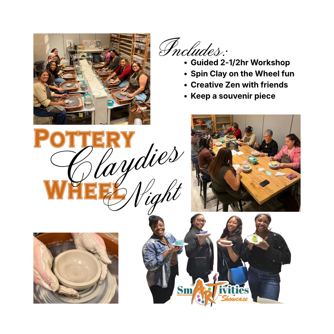 "Claydies Night" Pottery Wheel Experience Workshop