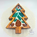Pine Tree Rosewood Bowl Candle