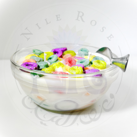 Fruity Loops Cereal Bowl - Delightful Candle