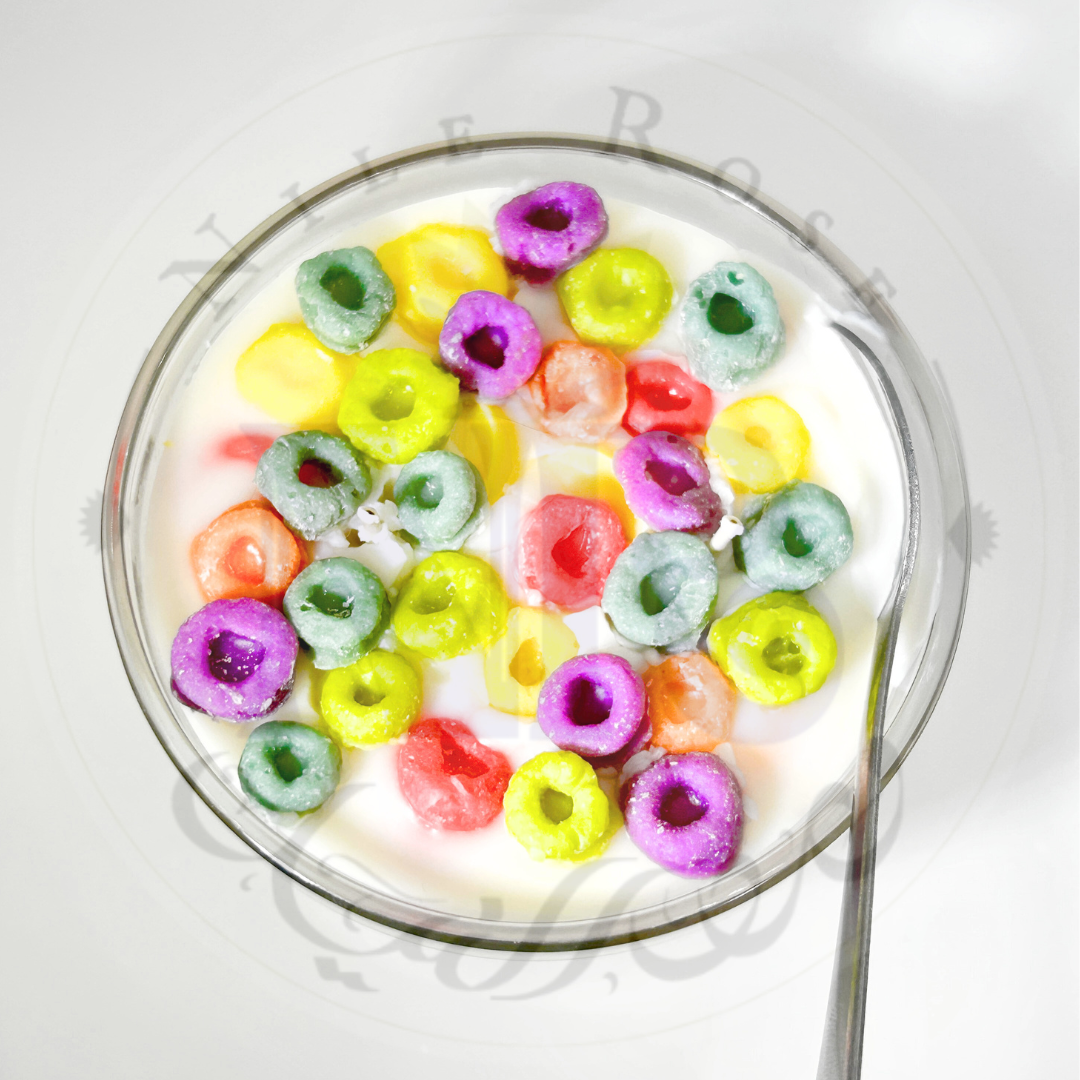 Fruity Loops Cereal Bowl - Delightful Candle