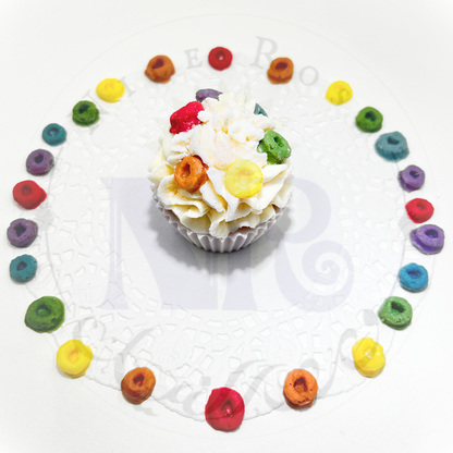 Fruity Loops Cupcake - Delightful Candle