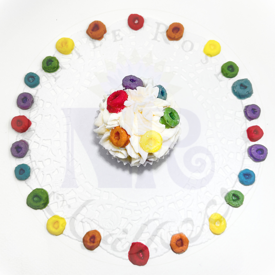 Fruity Loops Cupcake - Delightful Candle