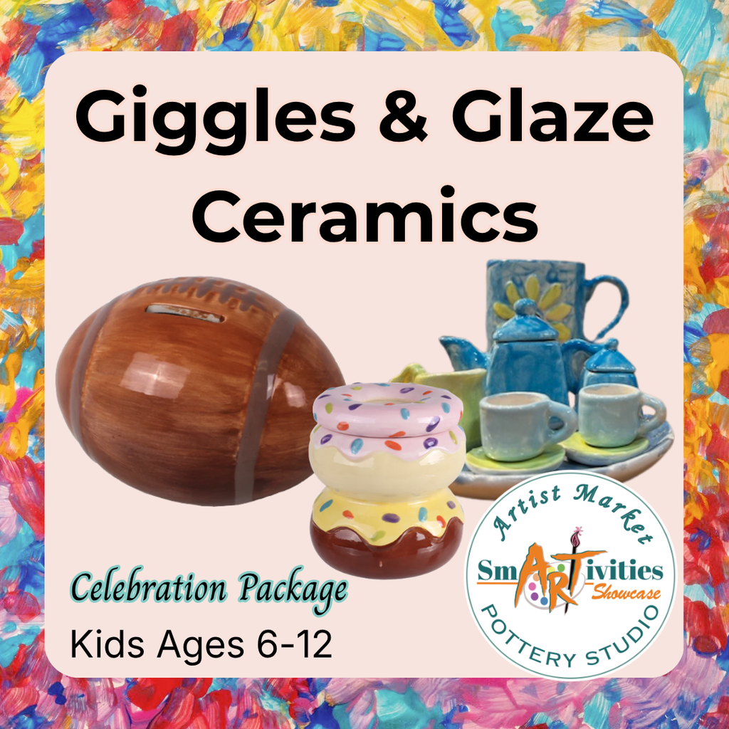 Giggles & Glaze Ceramics Celebration Package