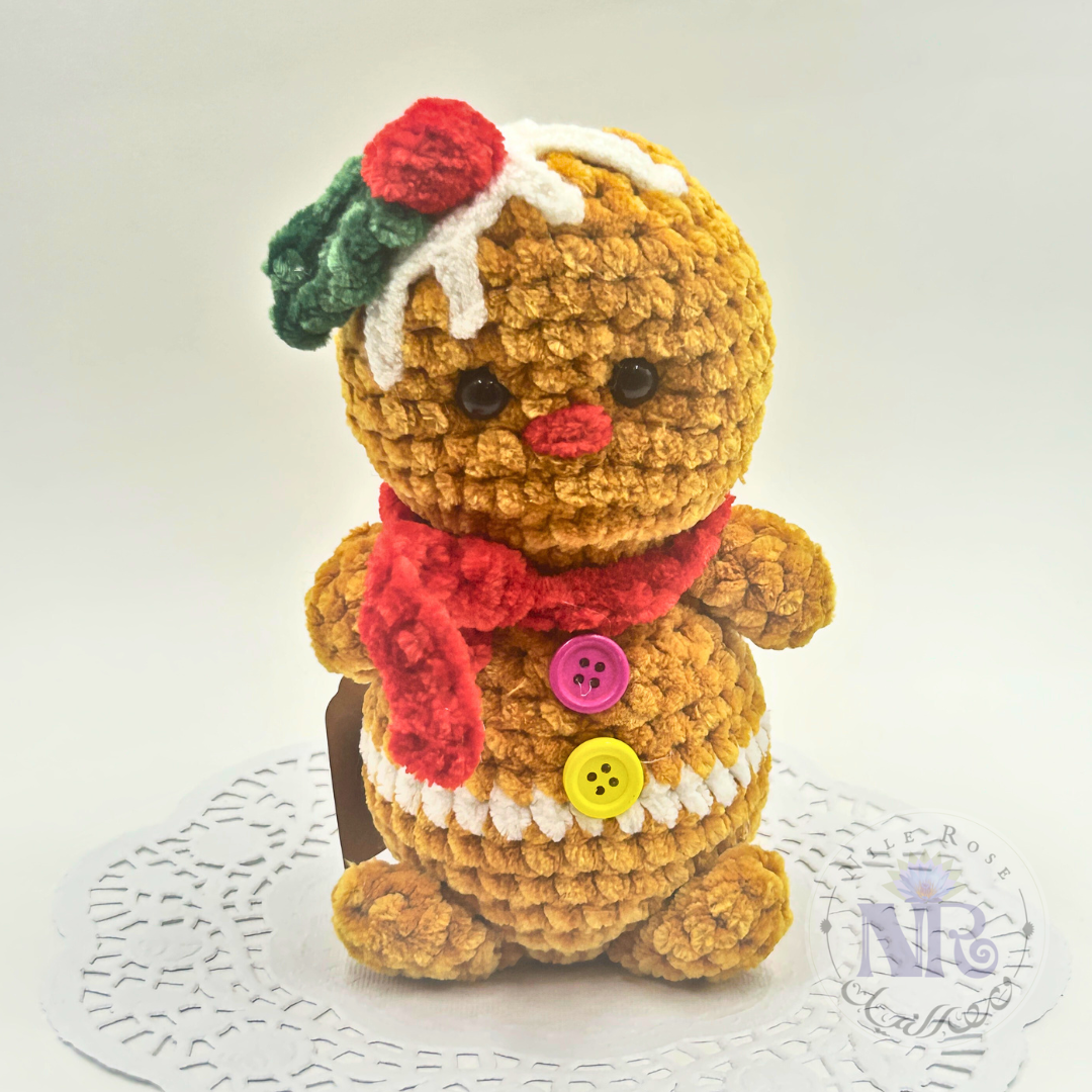 Gingerbread Man - Crochet Cuties