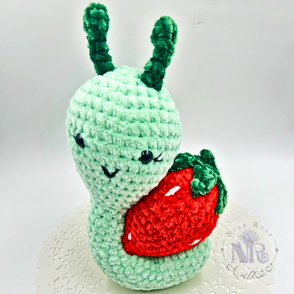 Strawberry Snail - Crochet Cuties