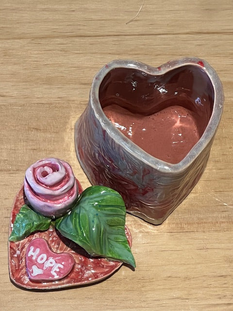 HOPE Box Clay Workshop for Breast Cancer Awareness