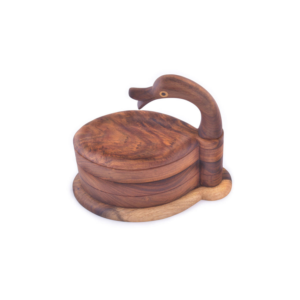 Duck Triple Layer Box - Nile Rose Woodcraft