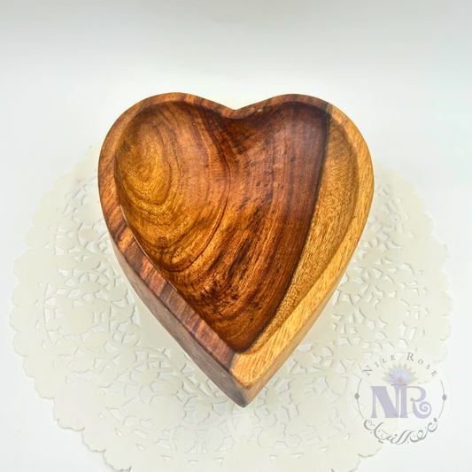 Heart Rosewood Bowl