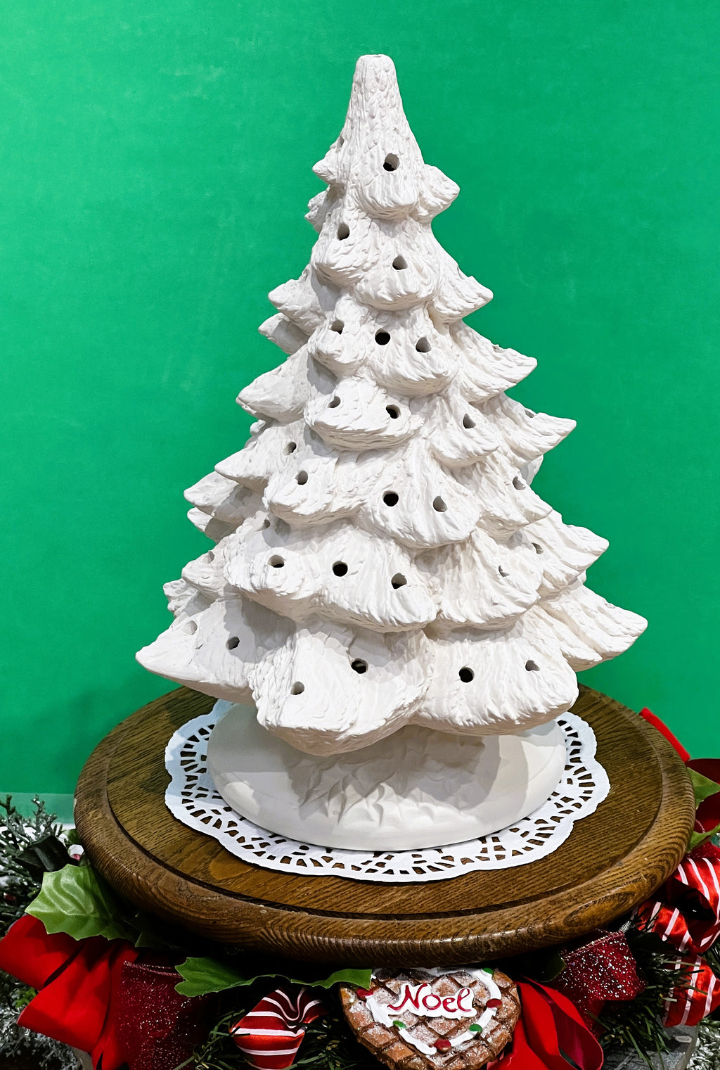 Vintage Ceramic Tree Bisqueware Kit