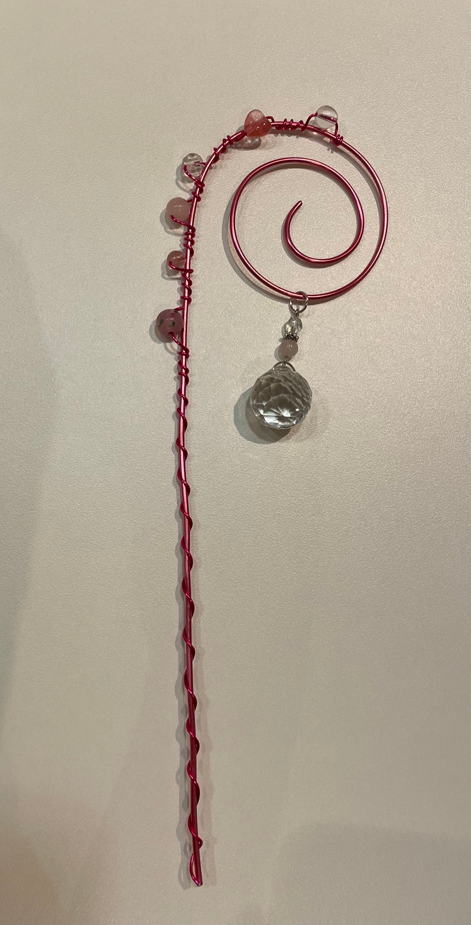 Pink Plant Stake with Prism