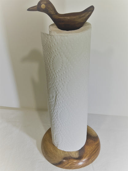 Paper towel holder - Nile Rose Woodcraft