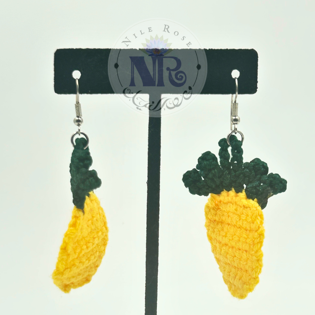 Handmade Crochet Earrings -SAC