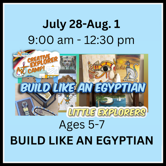 Little Explorers Summer Camp: Build Like an Egyptian