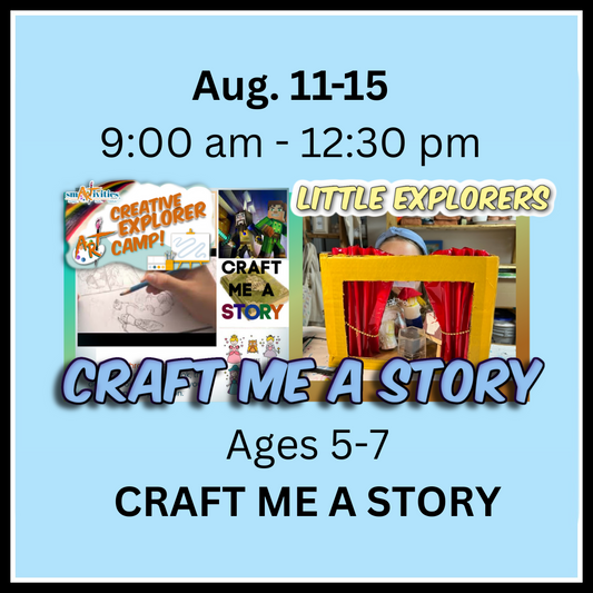 Little Explorers Summer Camp: Craft Me a Story