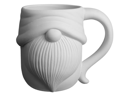 Gnome Mug Bisqueware