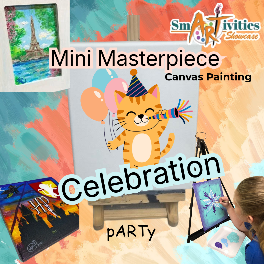 Mini Masterpiece Canvas Painting Celebration Package