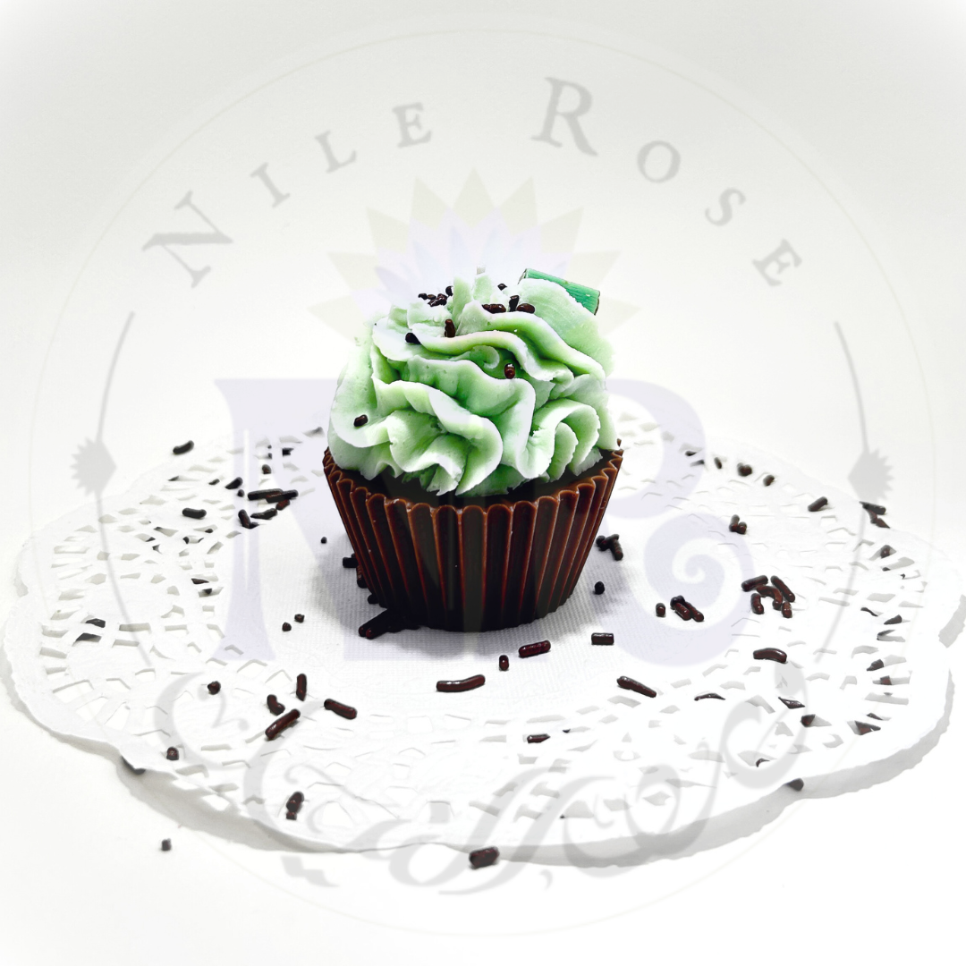 Mint Chocolate Cupcake - Delightful Candle