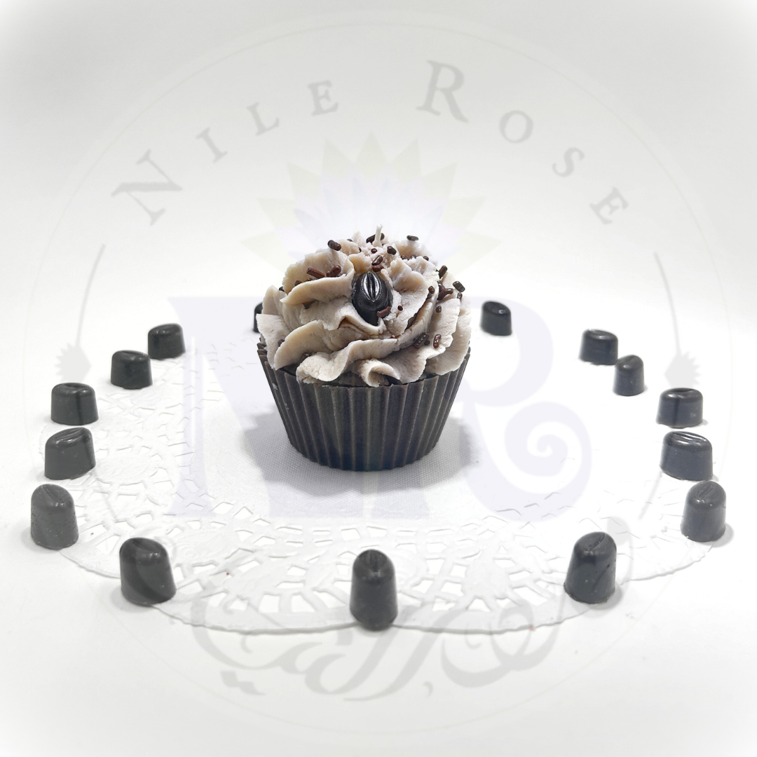 Delightful Mocha Cupcake Candle