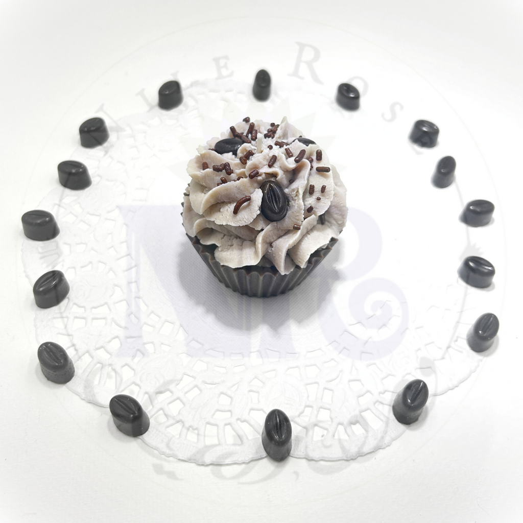 Delightful Mocha Cupcake Candle