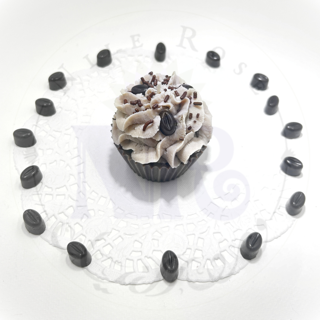 Delightful Mocha Cupcake Candle