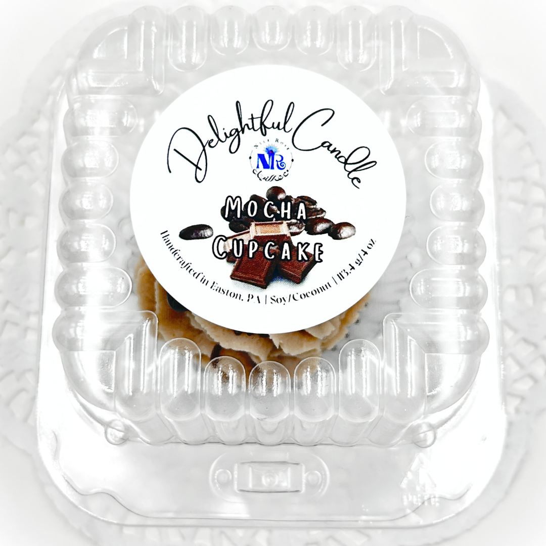 Mocha Cupcake - Delightful Candle