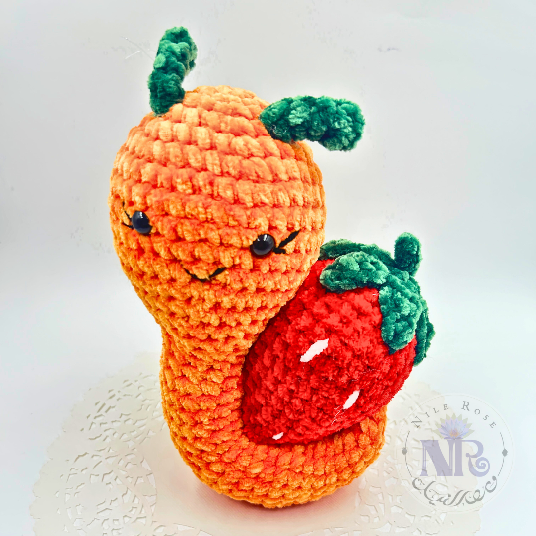 Strawberry Snail - Crochet Cuties