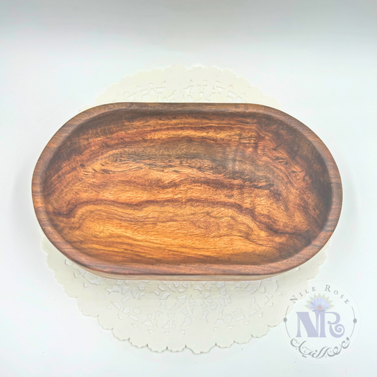 Oval Rosewood Bowl