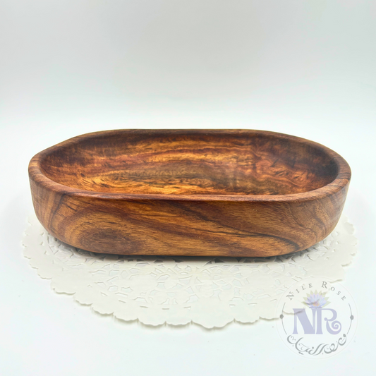 Oval Rosewood Bowl