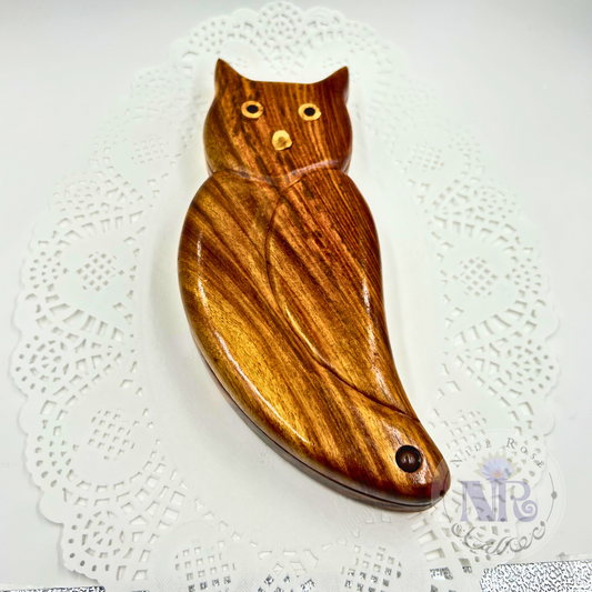 Owl Box - Nile Rose Woodcraft