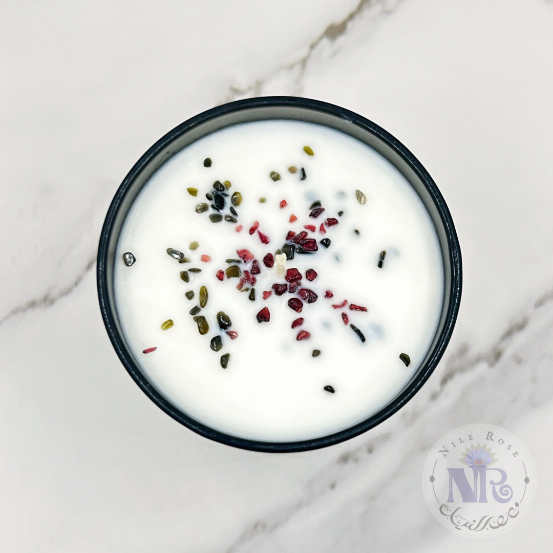 Frosted Black Pure Soy Candle